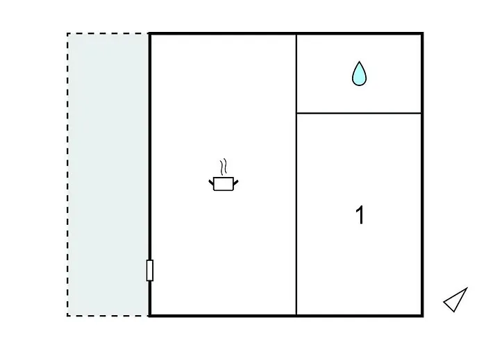公寓 1 Bedroom Pet Friendly In *